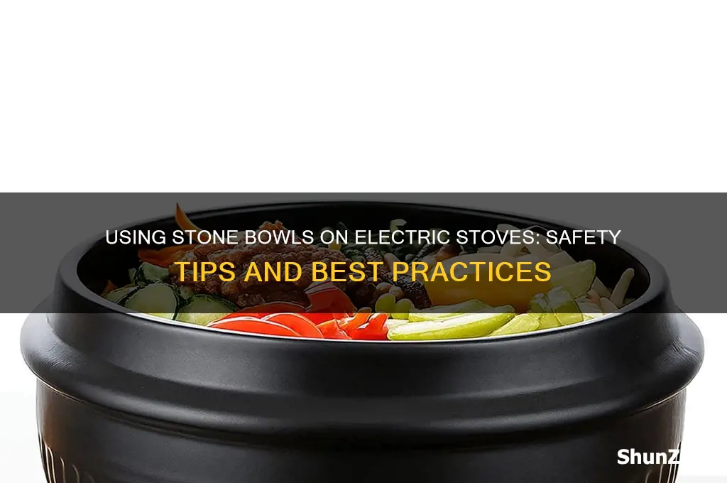 can you use a stone bowl on an electric stove