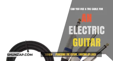 Using TRS Cables for Electric Guitar: Benefits, Setup, and Compatibility