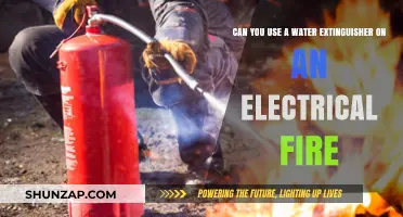 Water Extinguishers and Electrical Fires: Safe or Risky Choice?