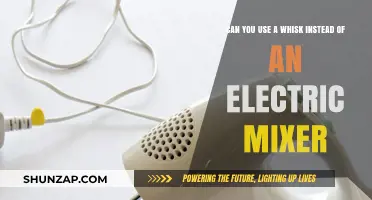 Whisk vs. Electric Mixer: Which Tool Reigns Supreme in Baking?