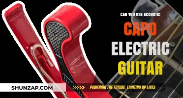Using an Acoustic Capo on Electric Guitar: Tips and Techniques