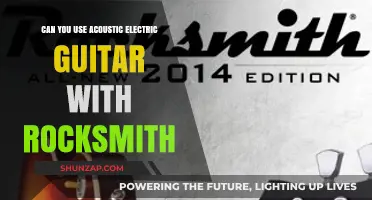 Using Acoustic-Electric Guitars with Rocksmith: Compatibility and Tips