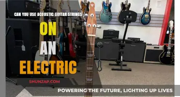 Can Acoustic Guitar Strings Work on Electric Guitars? Pros and Cons