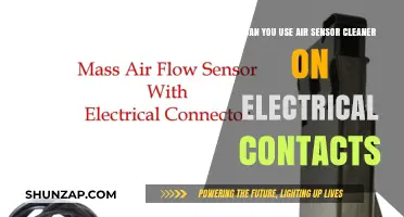 Using Air Sensor Cleaner on Electrical Contacts: Safe or Risky?