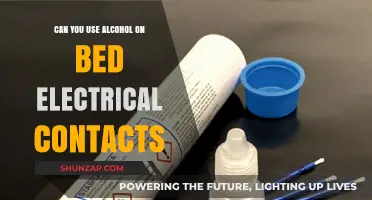 Using Alcohol on Bed Electrical Contacts: Safe or Risky Practice?