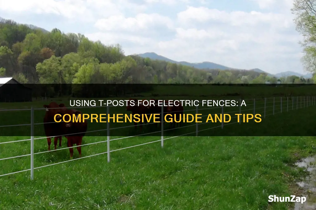 can you use all t-post electric fence