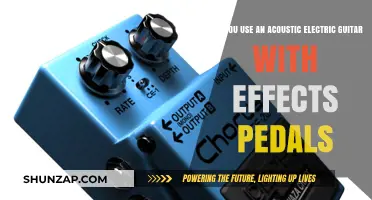 Enhance Your Acoustic-Electric Guitar Sound with Effects Pedals: A Guide