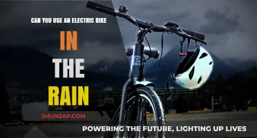 Riding Electric Bikes in the Rain: Safety Tips and Best Practices