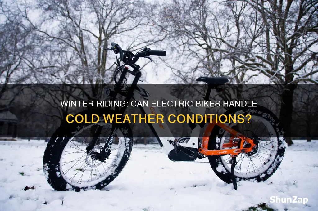 can you use an electric bike in the winter