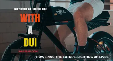 Can You Ride an Electric Bike with a DUI? Legal Insights