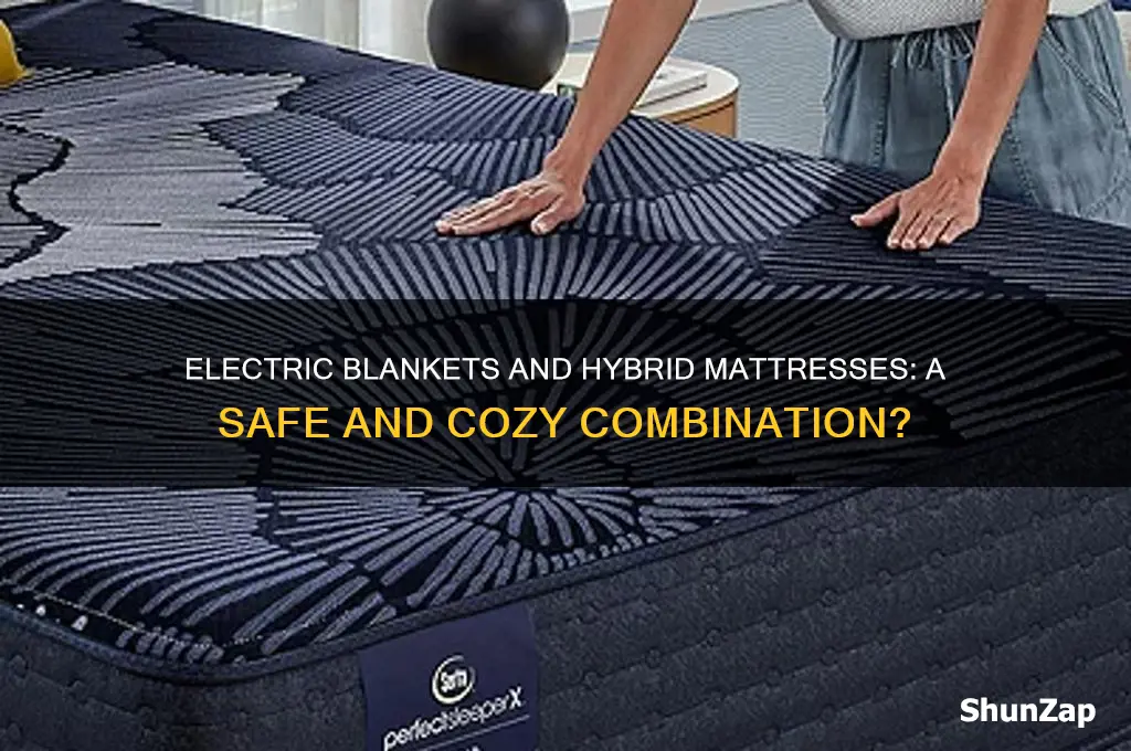 can you use an electric blanket on a hybrid mattress