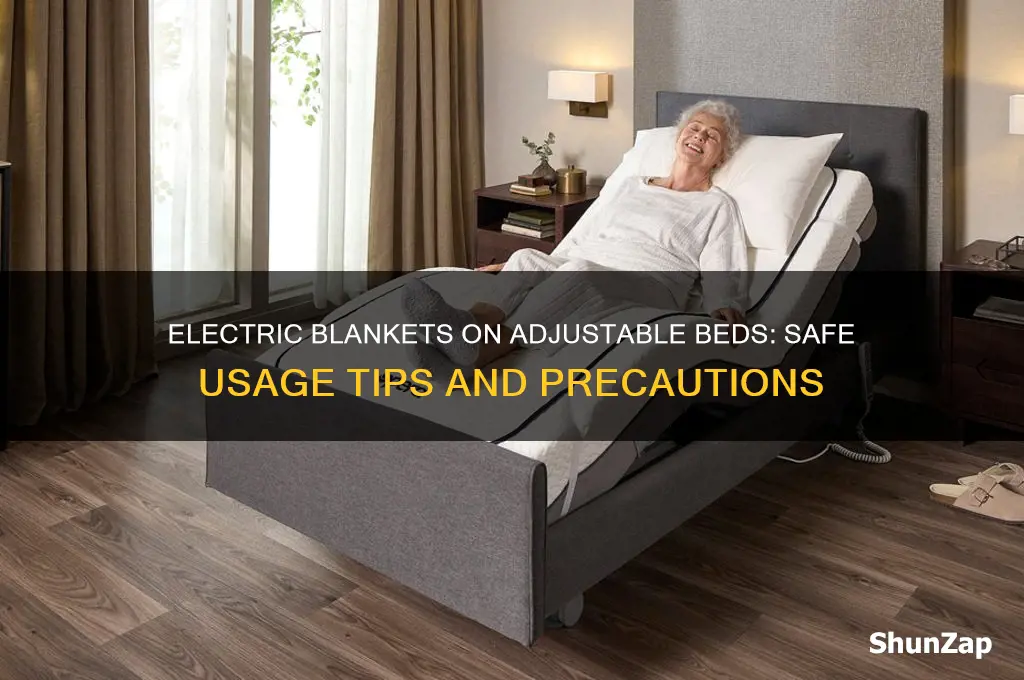 can you use an electric blanket on an electric bed