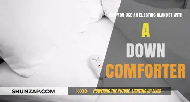 Electric Blanket and Down Comforter: Safe and Cozy Bedding Combo?