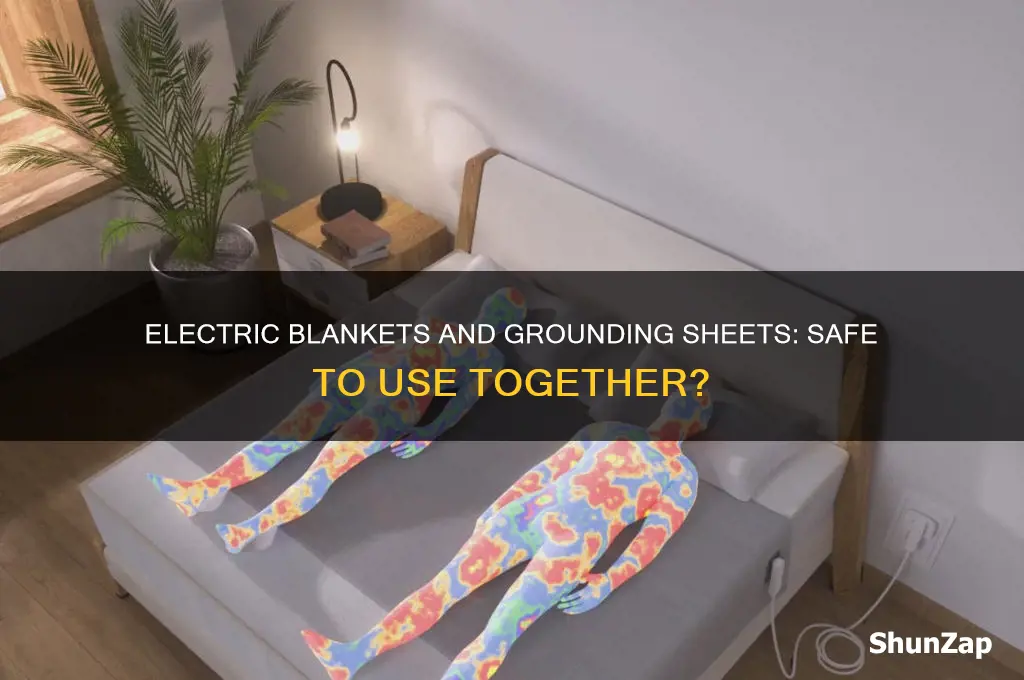 can you use an electric blanket with a grounding sheet