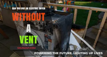 Using an Electric Dryer Without a Vent: Safe or Risky?