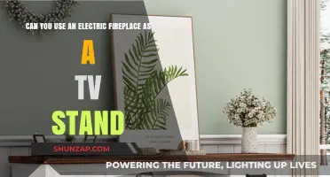 Electric Fireplace as TV Stand: Creative Dual-Purpose Ideas