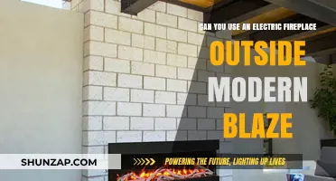 Modern Blaze Electric Fireplaces: Outdoor Use and Safety Tips