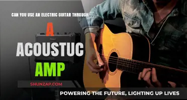 Electric Guitar Through Acoustic Amp: Compatibility, Sound, and Best Practices