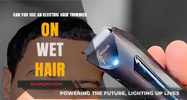 Wet Hair Trimming: Is It Safe to Use Electric Trimmers?