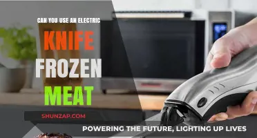 Using Electric Knives on Frozen Meat: Tips and Safety Guide