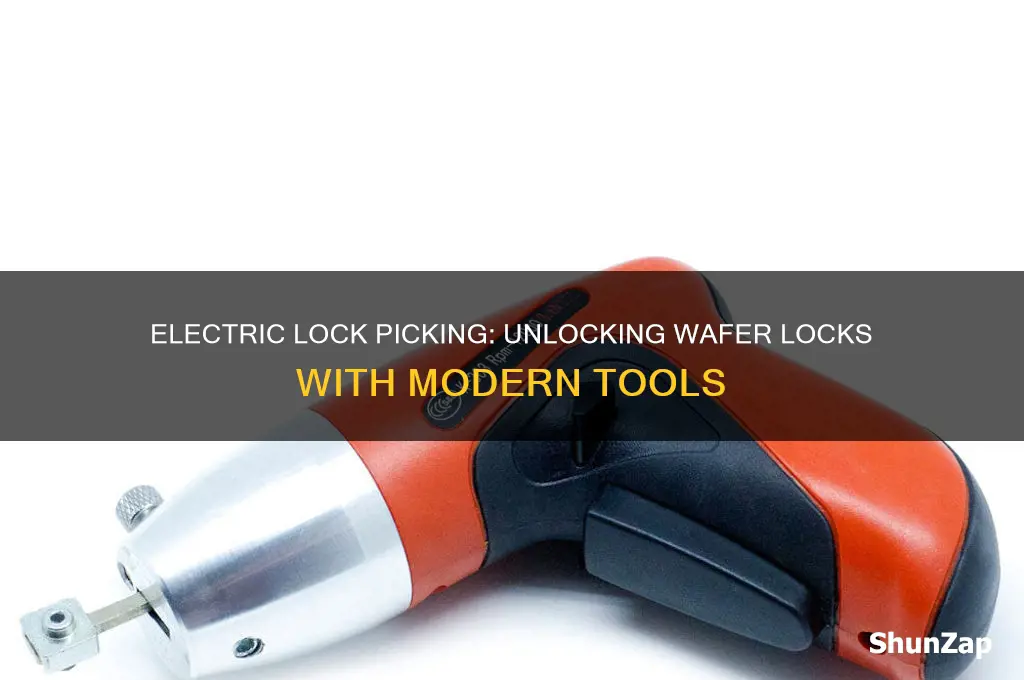 can you use an electric lock pick on wafer locks