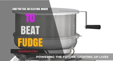 Using an Electric Mixer to Beat Fudge: Tips and Tricks