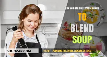 Electric Mixer for Soup Blending: A Handy Kitchen Hack?