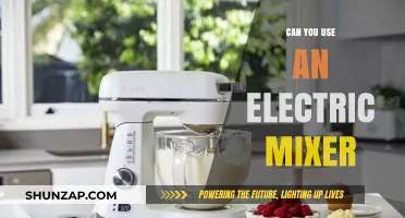 Using an Electric Mixer: Tips, Tricks, and Best Practices for Bakers