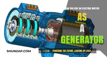 Electric Motors as Generators: Unlocking Dual Functionality and Energy Efficiency