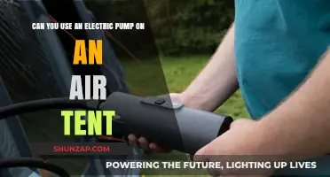Electric Pumps and Air Tents: Compatibility, Efficiency, and Practical Tips