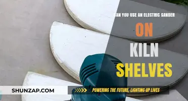 Using Electric Sanders on Kiln Shelves: Safe or Risky Practice?