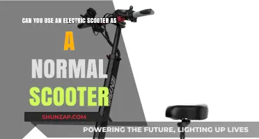 Electric Scooter vs. Traditional: Can You Use It Manually?