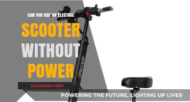 Can Electric Scooters Be Used Without Power? Exploring Manual Options