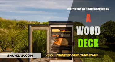 Electric Smoker on Wood Deck: Safe or Risky? Expert Tips