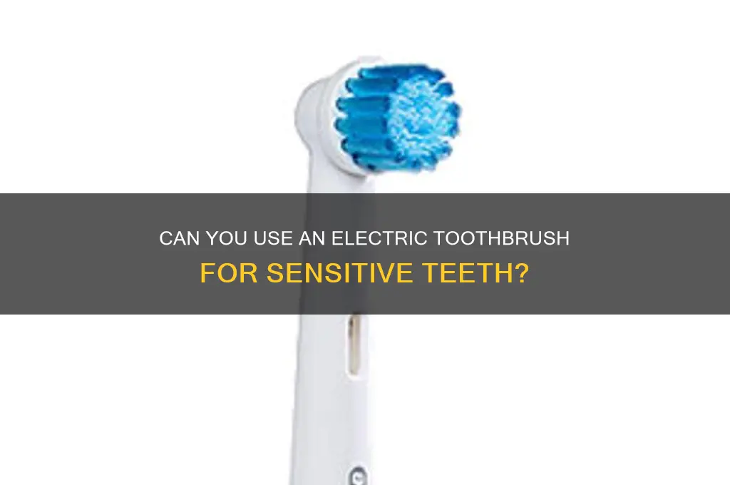 can you use an electric