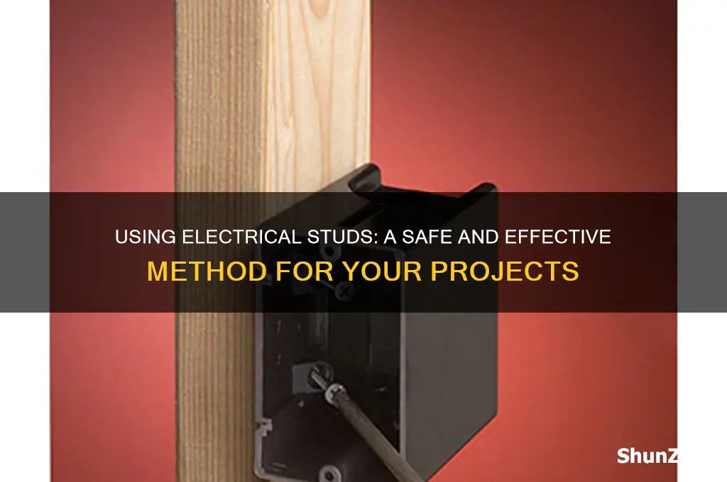 can you use an electrical stud