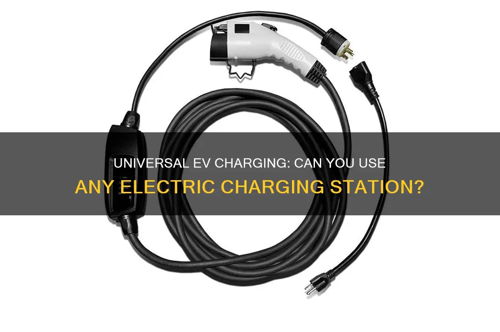 can you use any electric charging station
