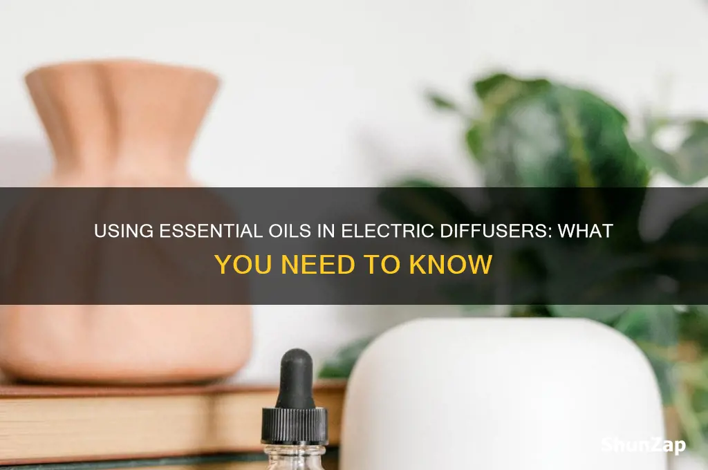 can you use any essential oils in an electric diffuser
