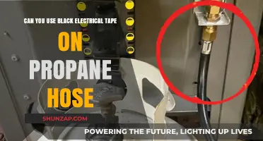 Using Black Electrical Tape on Propane Hoses: Safe or Risky?