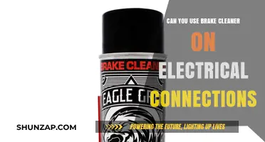 Brake Cleaner on Electrical Connections: Safe Practice or Risky Move?