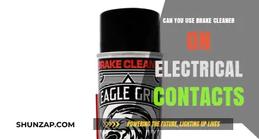 Brake Cleaner on Electrical Contacts: Safe or Risky Practice?