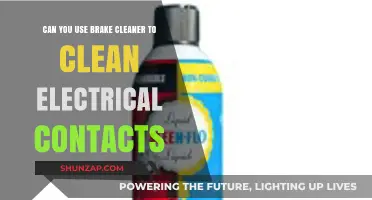 Brake Cleaner for Electrical Contacts: Safe or Risky Cleaning Method?