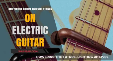 Using Bronze Acoustic Strings on Electric Guitar: Pros, Cons, and Tips