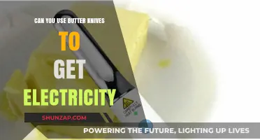Butter Knives and Electricity: Unlikely Pair or Possible Power Source?