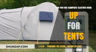 Tent Camping with Electric Hook-Up: Is It Possible and Practical?