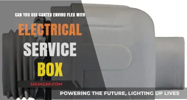 Using Cantex Enviro Flex with Electrical Service Boxes: Compatibility Guide