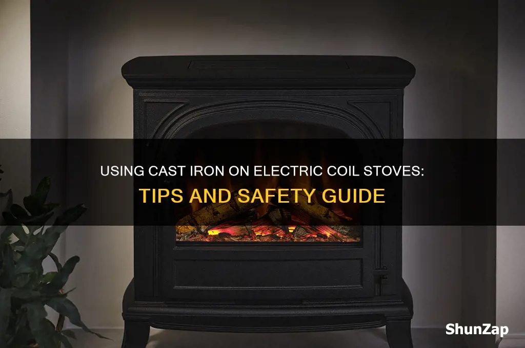 can you use cast iron on electric coil stove