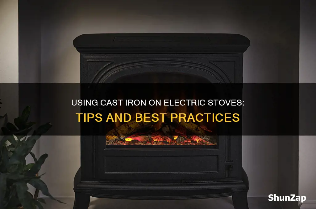 can you use cast iron on electric