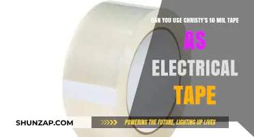 Christy's 10 Mil Tape: A Safe Alternative to Electrical Tape?