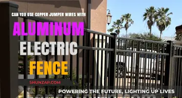Copper Jumper Wires with Aluminum Electric Fences: Compatibility and Risks
